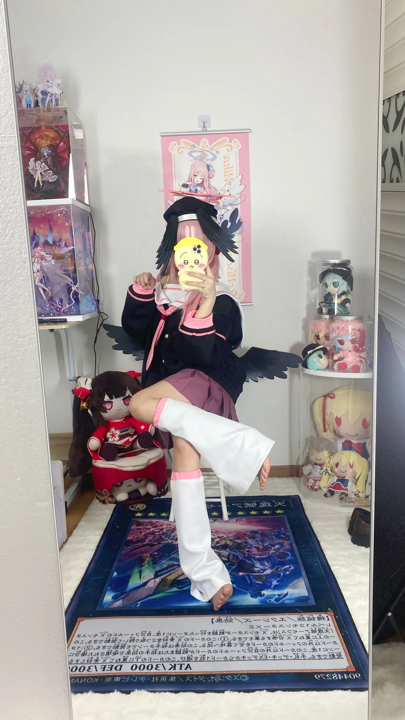 白栎Shirly - 蔚蓝档案·下江小春 [35P,7V-655MB] tg@simisebaisi 【丝足阁】004.webp